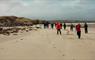 Landstory Hebrides - group on the beach