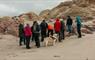 Landstory Hebrides - group on the beach