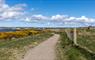 Sandwick Coastal Path - with Stornoway in the distance.
