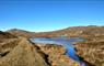 Barra: track along loch na Duin at Northbay