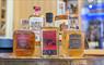 The Island Spirit Whisky Shop selection of local whisky from the Outer Hebrides