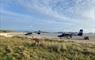 Isle of Barra Beach Hotel Barra Airport with 2 planes