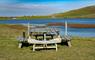 View across Loch Hosta from the cottage garden