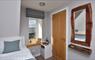 Hebridean twin bedroom at Galson farm guest house isle of Lewis