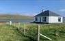 View from the front of the cottage looking down across Loch Hosta