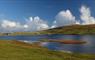 Loch Hosta on a typical day....ducks, geese, waders, golden and white tailed eagles can all be regularly seen