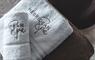 Hebridean Spa white towels