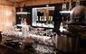 Hebridean Spa bar at night