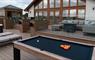 Hebridean Spa outside pool table