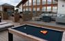 Hebridean Spa outside pool table