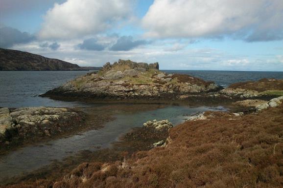 Location I - Calvay Island: Bonnie Prince Charlie Trail