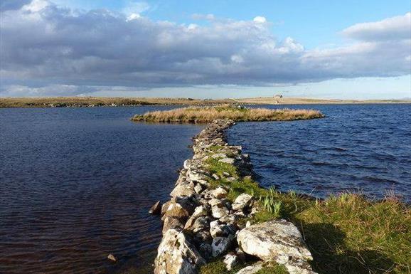 Eilean Dhomhnaill, Loch Olabhat