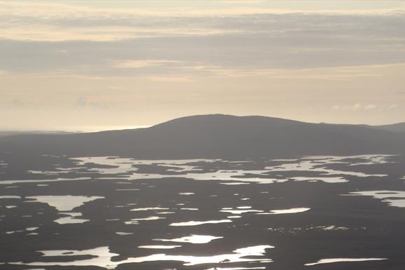 Lochmaddy from the Summit of North Lee