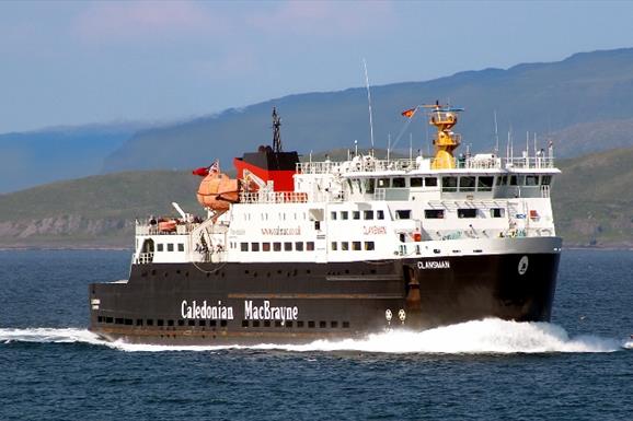 Caledonian MacBrayne Ferry to Barra - Castlebay to Oban  Route