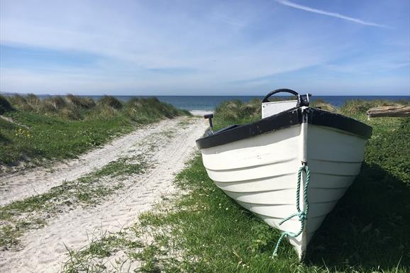 South Boisdale Beach and Boat