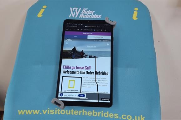 Digital Visitor Information Terminal - Kinloch Historical Society, Isle of Lewis