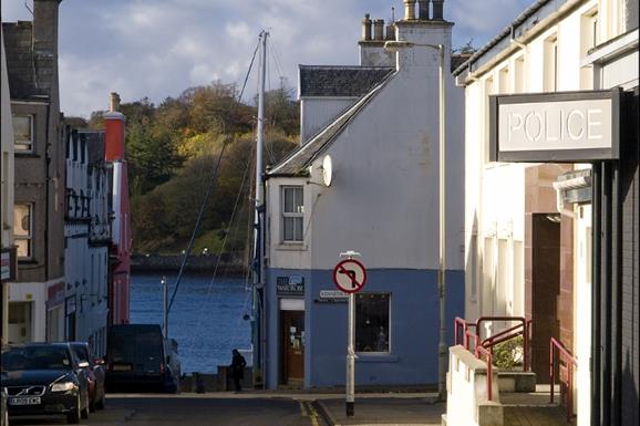 Stornoway Police Station on Church St, Stornoway