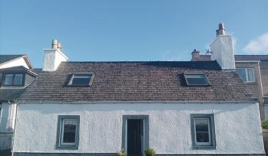Exterior shot of cottage