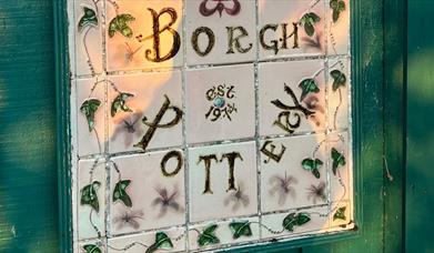 Borgh Pottery plaque