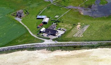 Hebridean Jewellery aerial view of building