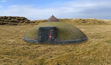 Cill Donnain  photo in machair land