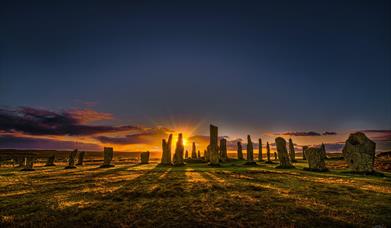 Calanais at sunset. Image: Michael Dutson Landscape