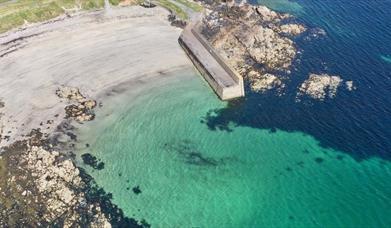 Bayble beach and pier