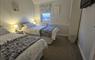 Twin bedroom with TV Heisgeir View Holiday Cottage, North Uist Outer Hebrides