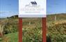 Roadside sign Heisgeir View Holiday Cottage, North Uist