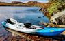 double kayak on fresh water loch