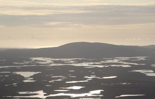 Lochmaddy from the Summit of North Lee