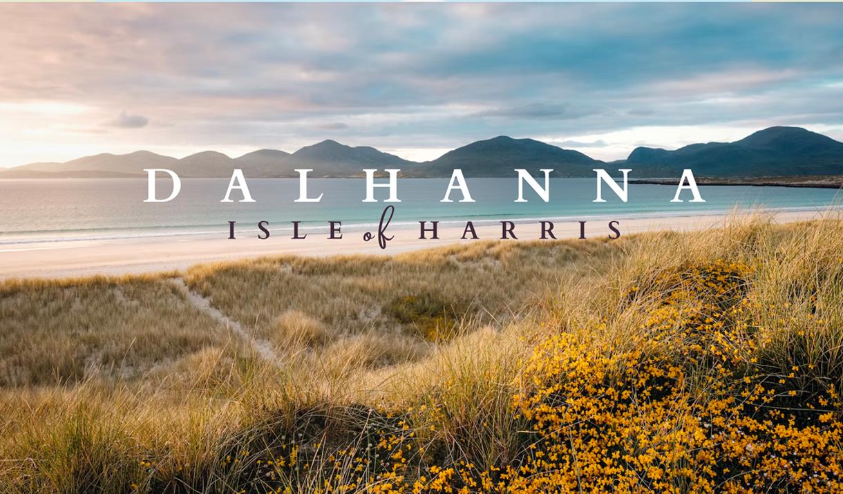 Dalhanna logo with beach view Dalhanna logo with beach view