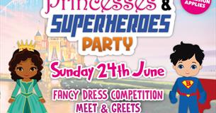 Princesses & Superheroes Party at Thornton Hall Farm