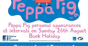 Peppa Pig and George at the farm