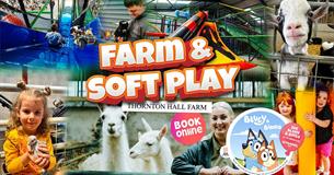 Bluey and Bingo at Thornton Hall Country