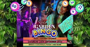 Bingo at Thornton Hall Country Park's Secret Garden