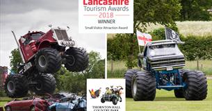 Monster Trucks on Father's Day at Thornton Hall Country Park