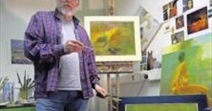 Invitation to the Private View 'From the Life' by Artist Doug Binder