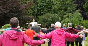 Summer Tai Chi in Victoria Park, Nelson