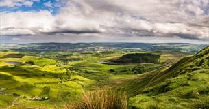 View from the top of Pendle Hill