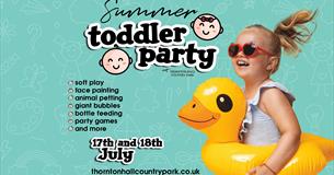 Summer Toddler Party at Thornton Hall Country Park