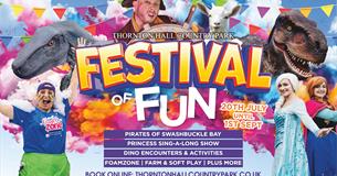 Festival of Fun Summer at Thornton Hall Country Park