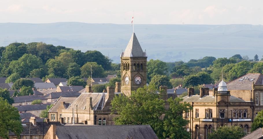 Picture of panoramic view over Colne