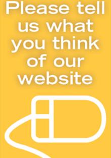 Website Feedback advert