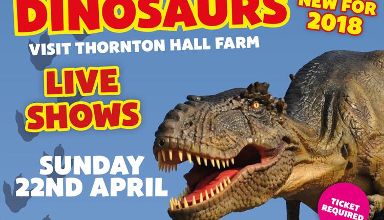 Dinosaurs Visit Thornton Hall Farm