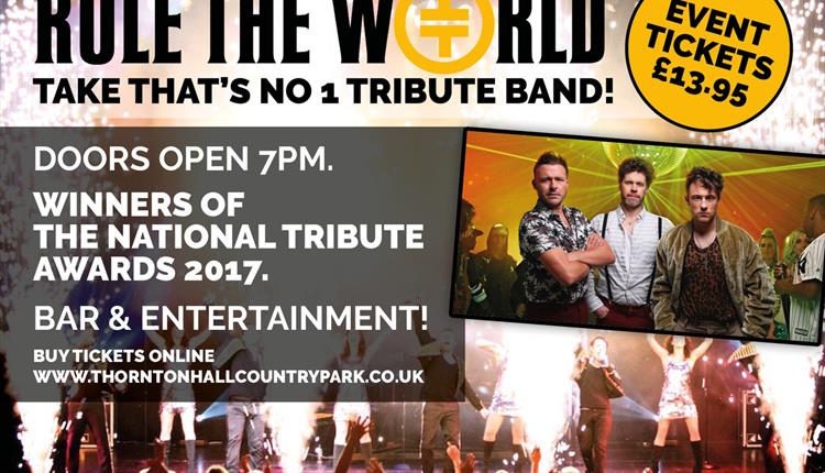 Rule The World (Take That's No 1 Tribute Band at Thornton Hall Country Park