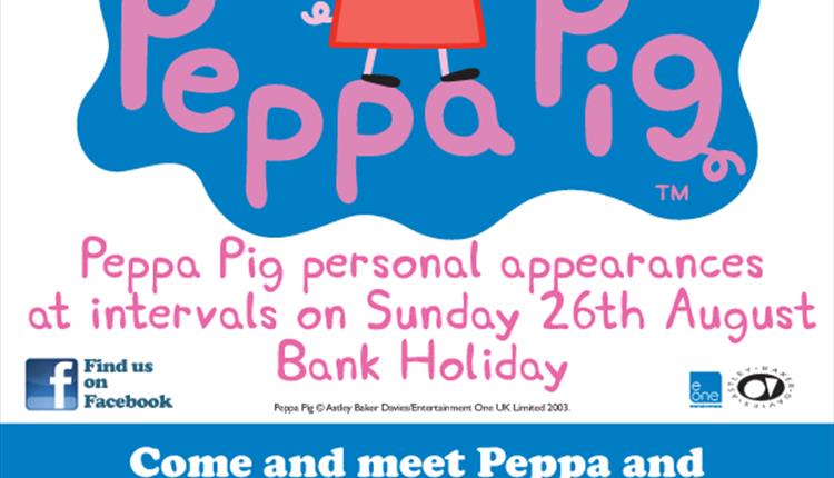 Peppa Pig and George at the farm