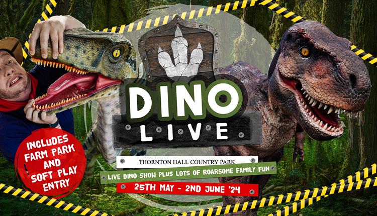 Dino Live at Thornton Hall Country Park