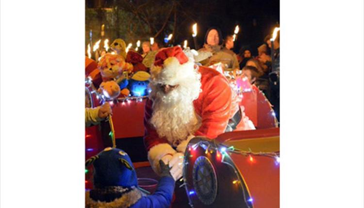 Christmas Light Switch On and Show - Burnley Markets