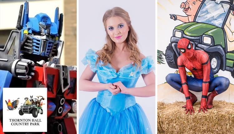 Superhero & Princess Party at Thornton Hall Country Park